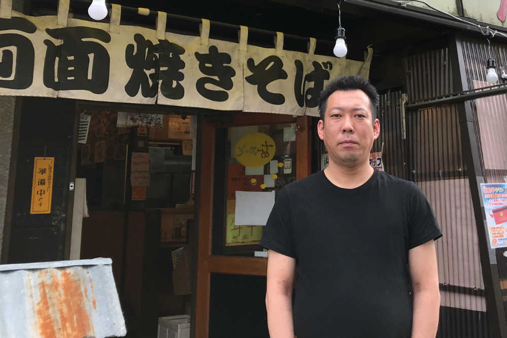 両面焼きそば「あぺたいと」本店木島平店 本店 店長 前田淳一